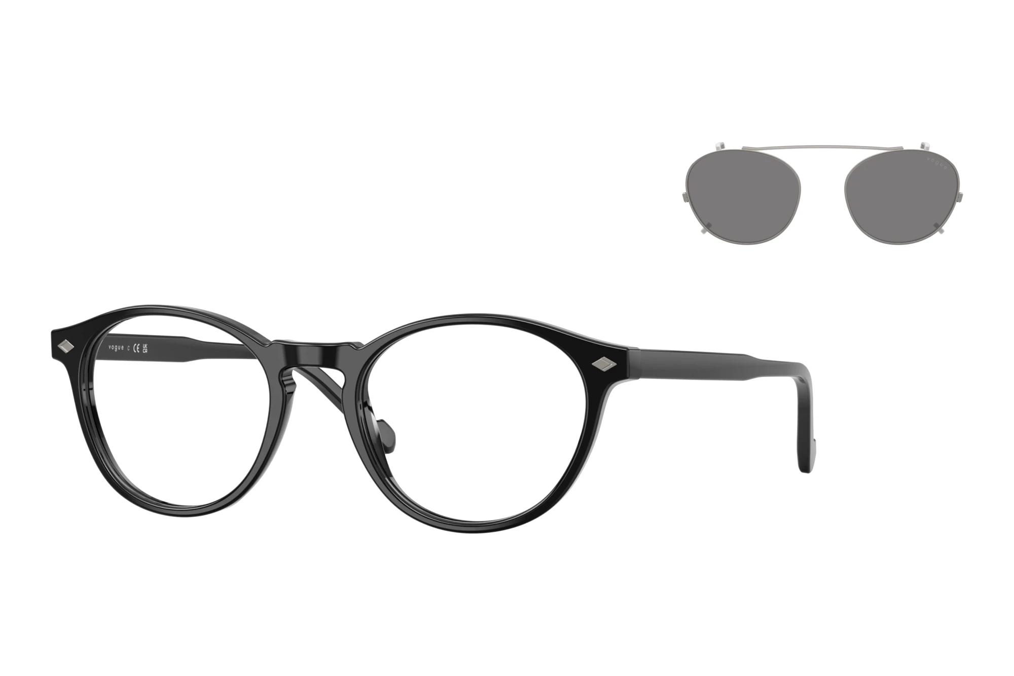 Vogue Eyewear VO5751S W44/1W ClearBlack Vogue Eyewear VO5751S W44/1W ClearBlack