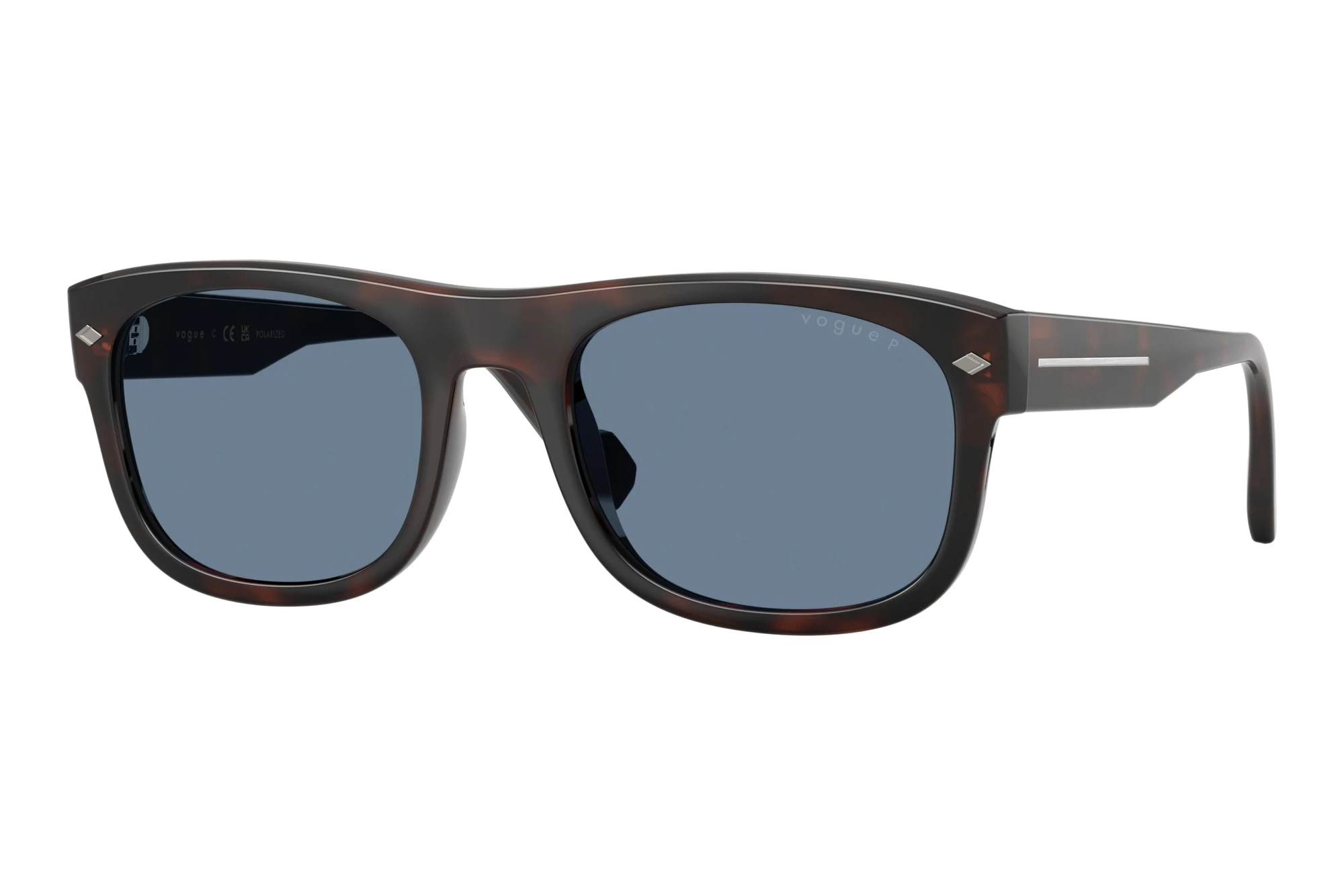 Vogue Eyewear VO5754S 23862V Dark Blue PolarizedBrown Havana Vogue Eyewear VO5754S 23862V Dark Blue PolarizedBrown Havana