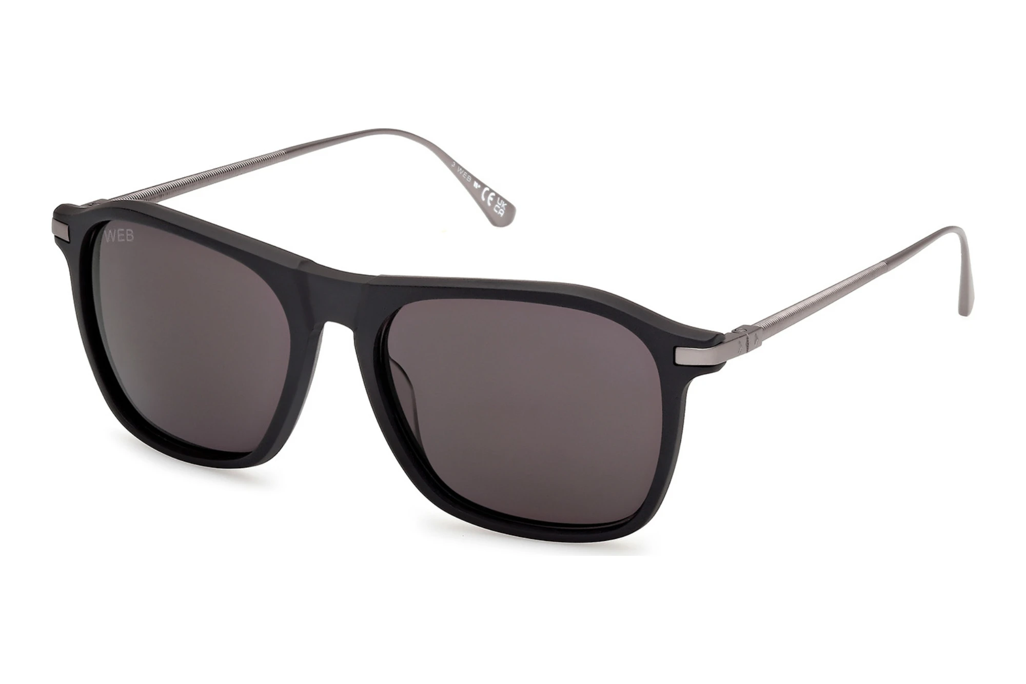 Web Eyewear WE0386 02A grauMatt Schwarz Web Eyewear WE0386 02A grauMatt Schwarz