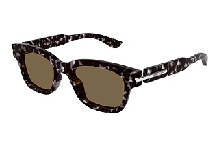 Alexander McQueen AM0497S 002 HAVANA