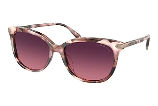 Coach HC8378U 5528F4 Burgundy Gradient PolarRose Pearl Tortoise