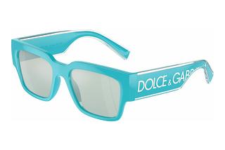 Dolce & Gabbana DG6184 334665 Light Blue Mirror SilverAzure