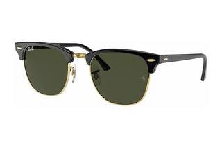 Ray-Ban RB3016 W0365 GreenBlack On Gold