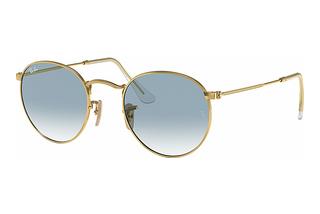 Ray-Ban RB3447N 001/3F Light Blue GradientGold