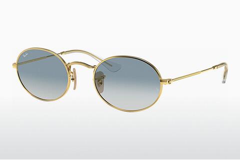 Solbriller Ray-Ban OVAL (RB3547N 001/3F)