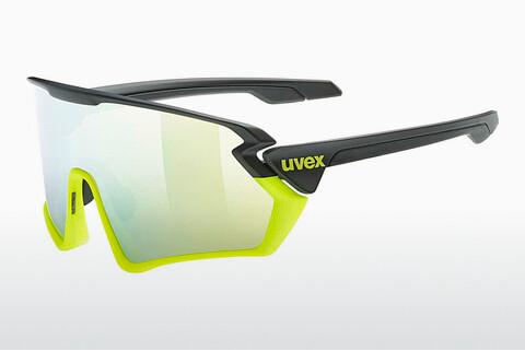 Slnečné okuliare UVEX SPORTS sportstyle 231 black yellow matt
