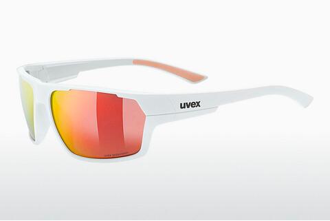 Solglasögon UVEX SPORTS sportstyle 233 P white mat