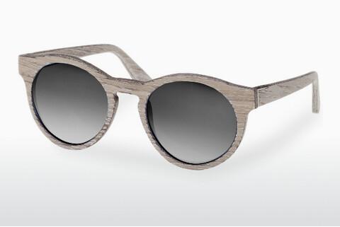 Slnečné okuliare Wood Fellas Au (10756 chalk oak/grey)