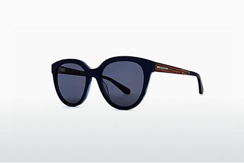 Sonnenbrille Wood Fellas Mirage (11718 macassar/blue)