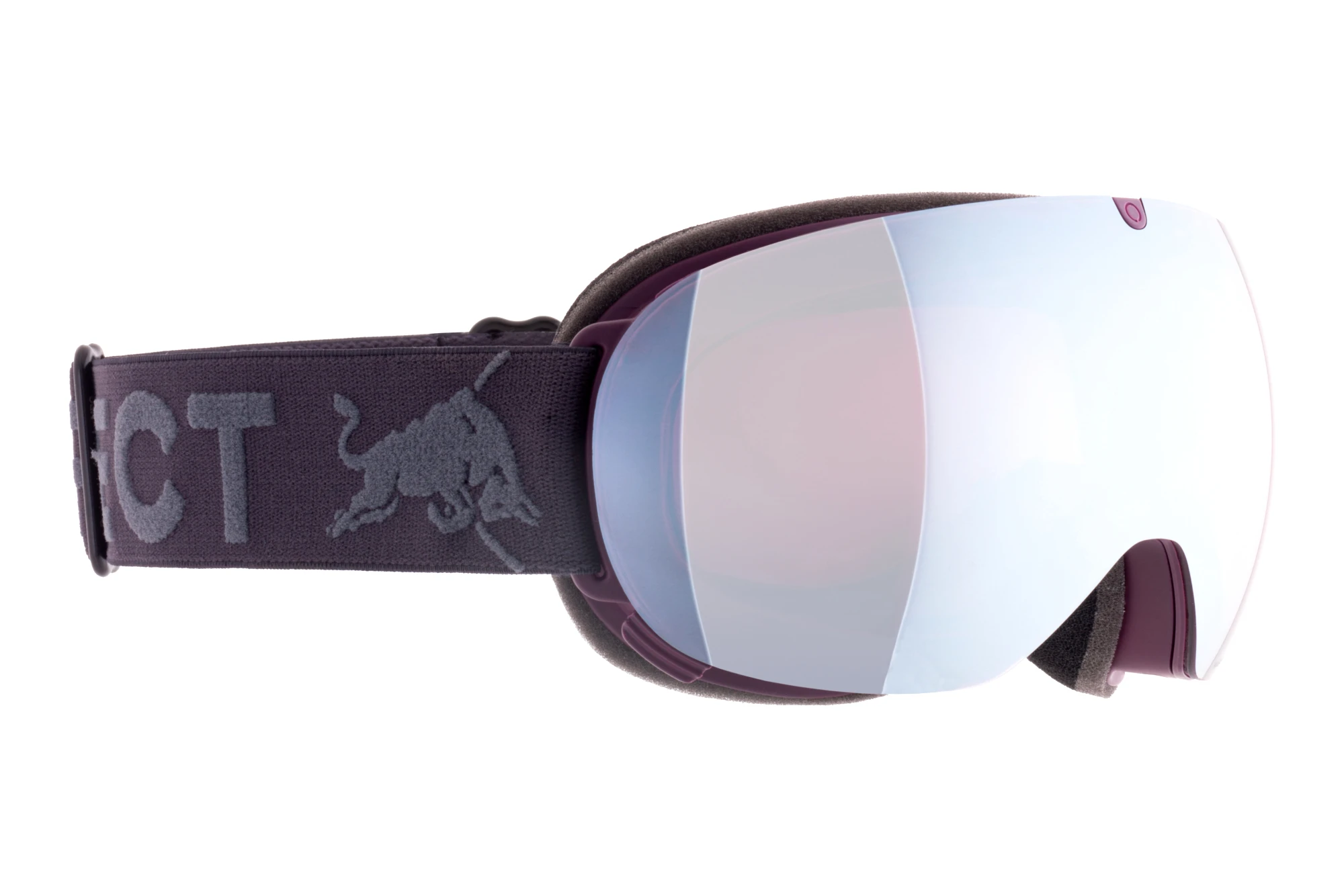 Red Bull SPECT MAGNETRON ACE 009 mauve snow, red with silver flash, S.3burgundy Red Bull SPECT MAGNETRON ACE 009 mauve snow, red with silver flash, S.3burgundy