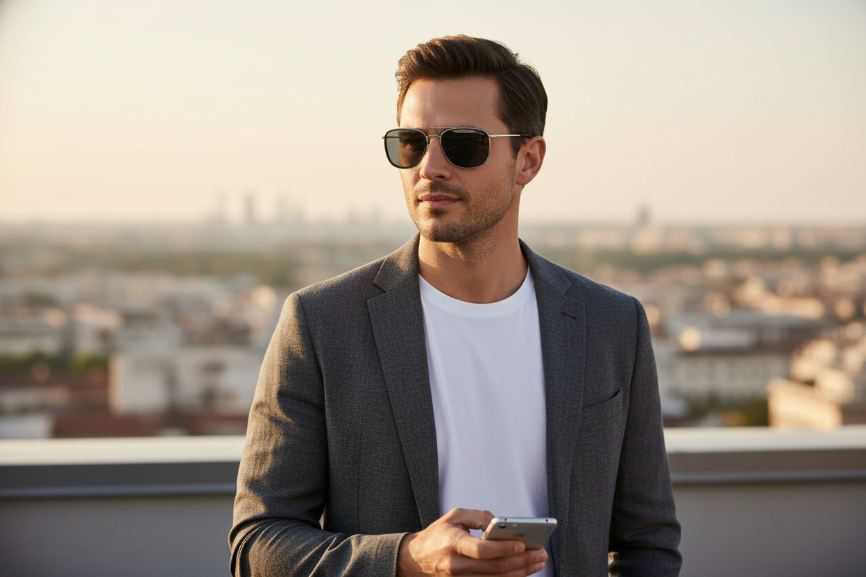 Vooraanzicht Porsche Design P8692 (B)