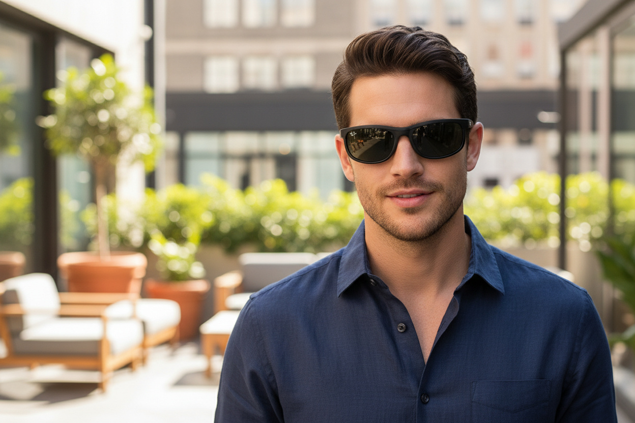 [glasses-front-view] Ray-Ban PREDATOR 2 (RB2027 - W1847)