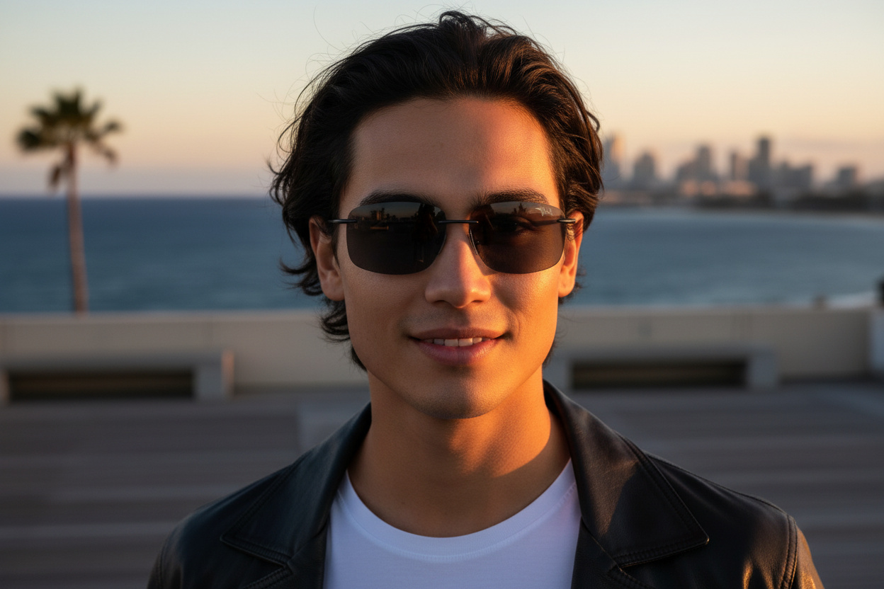 Framifrån Maui Jim Hema (443-11M)