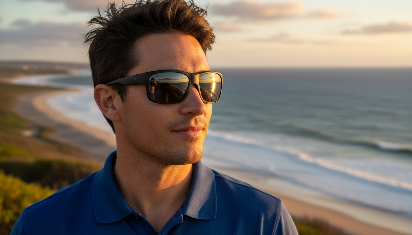 Vista frontal Maui Jim Southern Cross (815-53B)