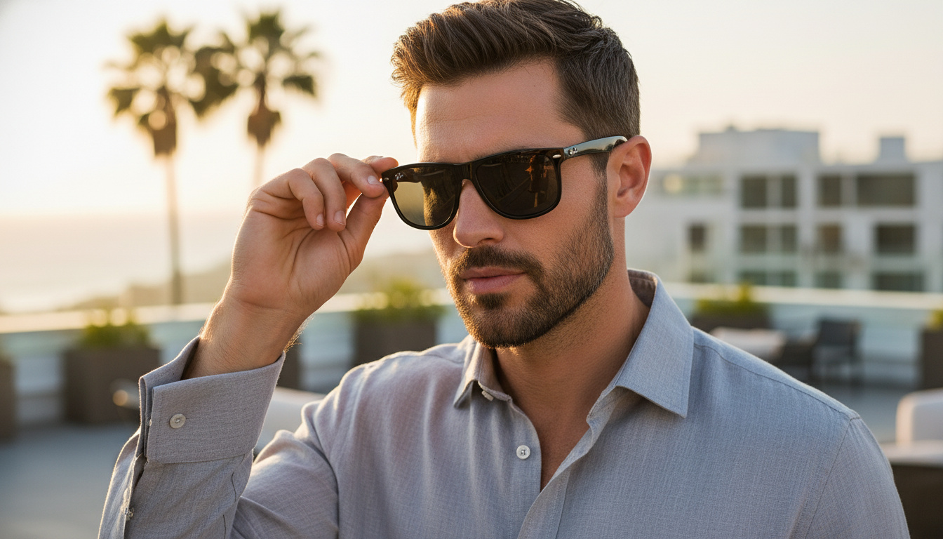 Vooraanzicht Ray-Ban BOYFRIEND (RB4147 - 601/87)