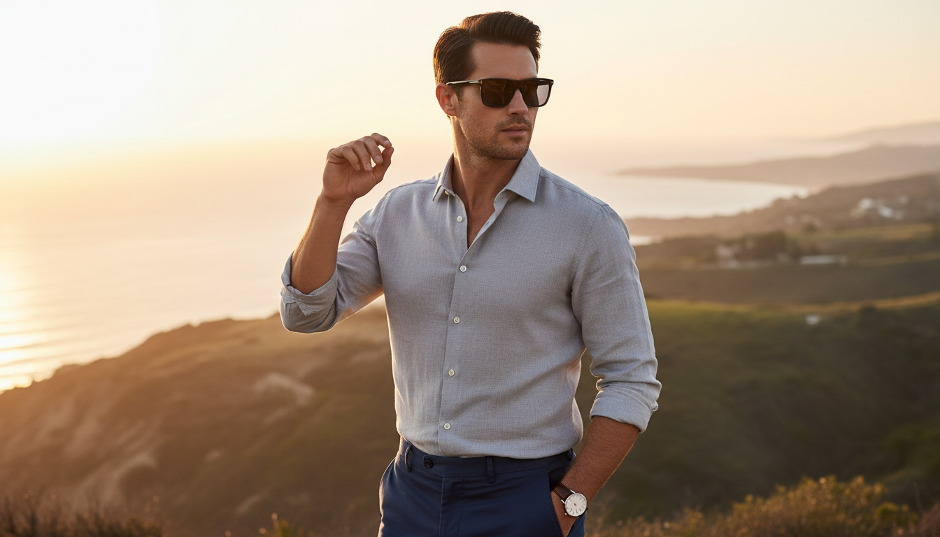 Vista frontal Tom Ford FLETCHER (FT0832 - 01V)