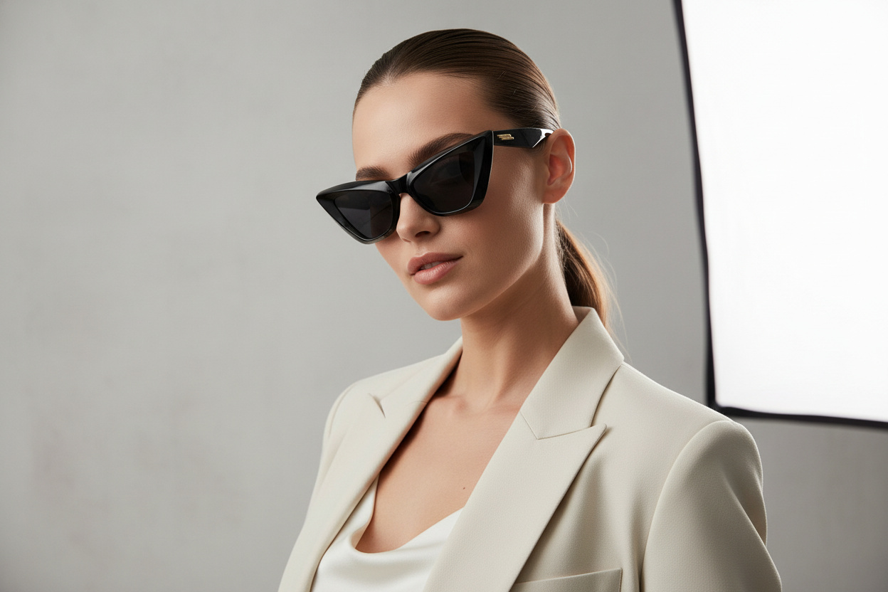 Vista frontal Bottega Veneta BV1101S (001)