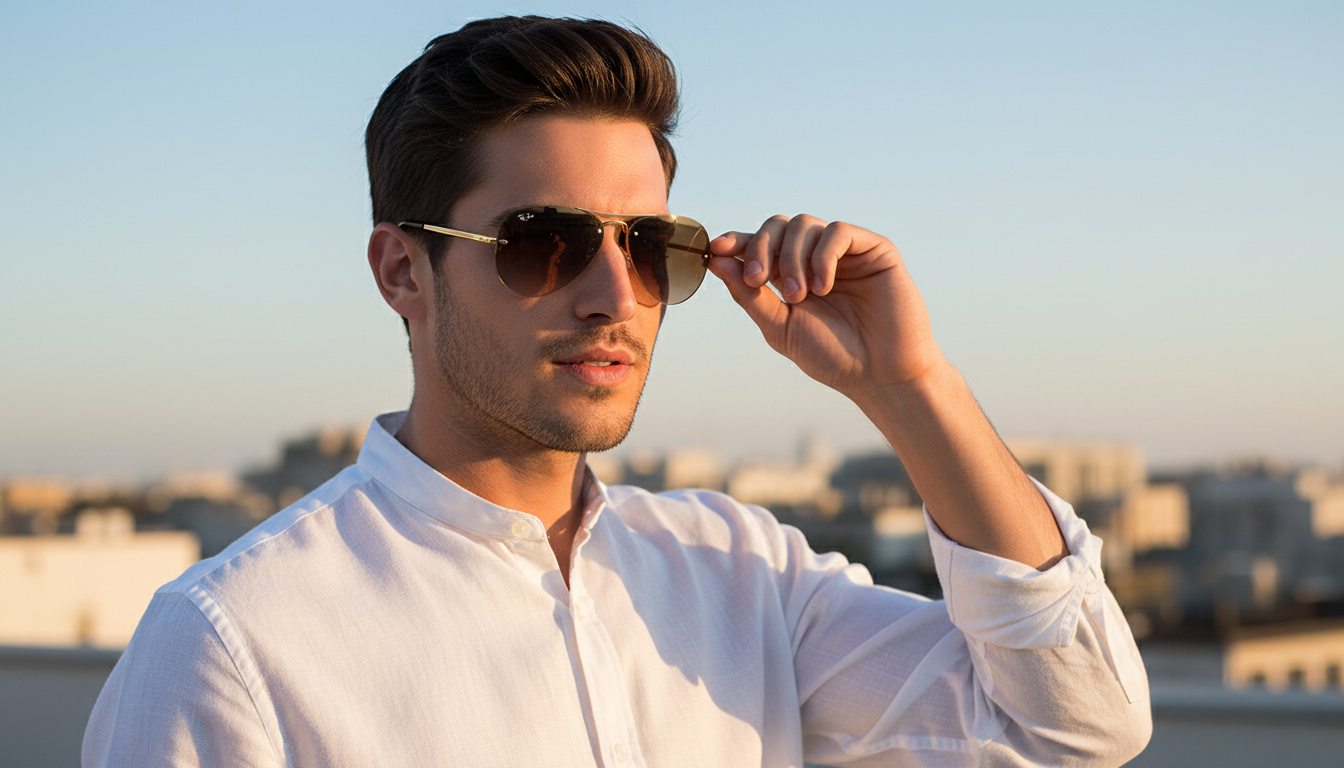 Vista frontal Ray-Ban RB3449 (RB3449 - 001/13)