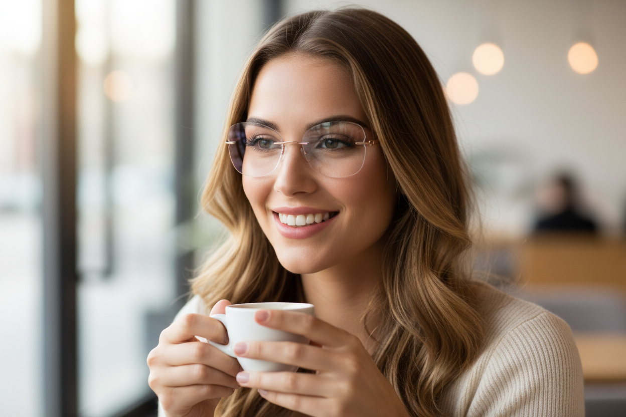 [glasses-front-view] Silhouette MOMENTUM (5529-HF - 3525)