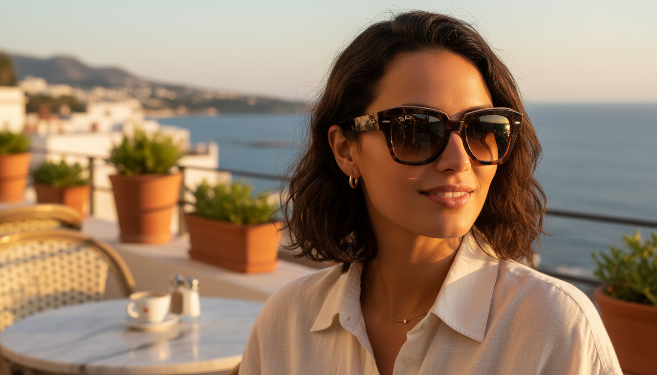 Vista frontal Ray-Ban STATE STREET (RB2186 - 1324BG)