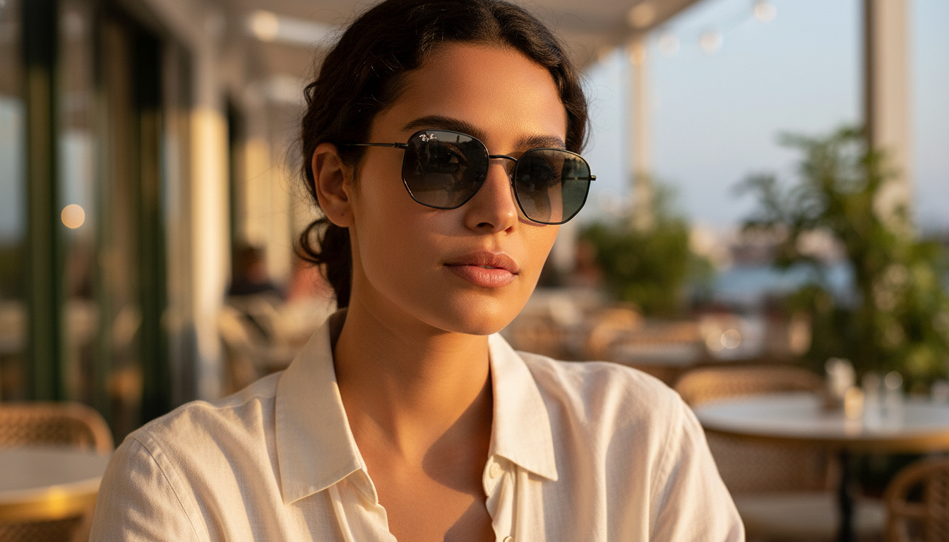 Изглед отпред Ray-Ban HEXAGONAL (RB3548 - 002/71)