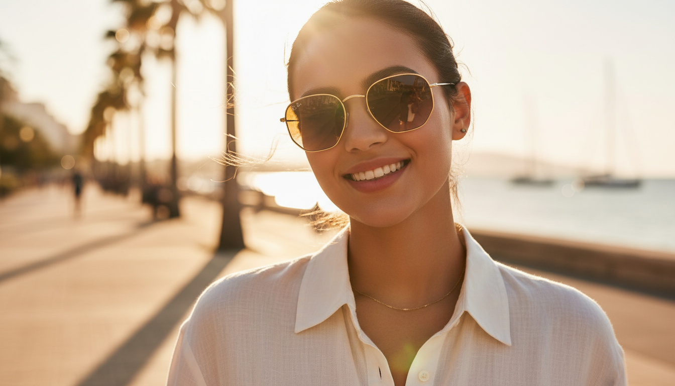 Изглед отпред Ray-Ban HEXAGONAL (RB3548 - 001/51)