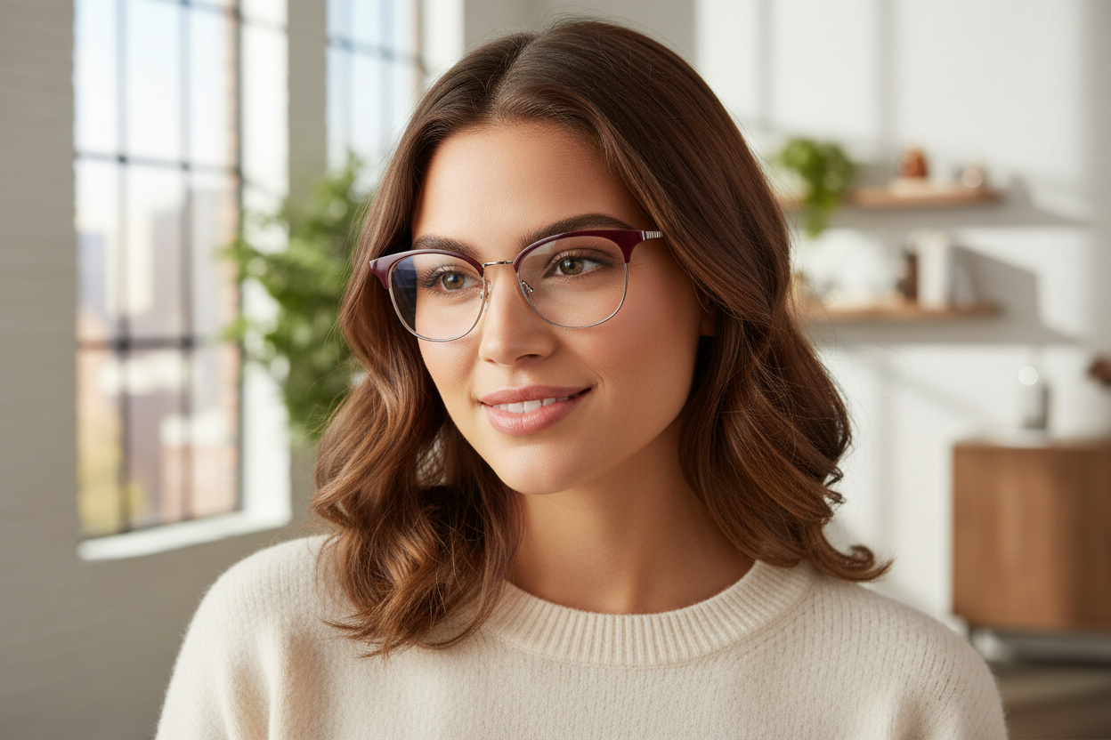 [glasses-front-view] Burberry SOPHIA (BE1355 - 1319)