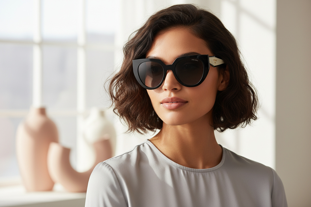 [glasses-front-view] Prada PR 14WS (09Q5S0)