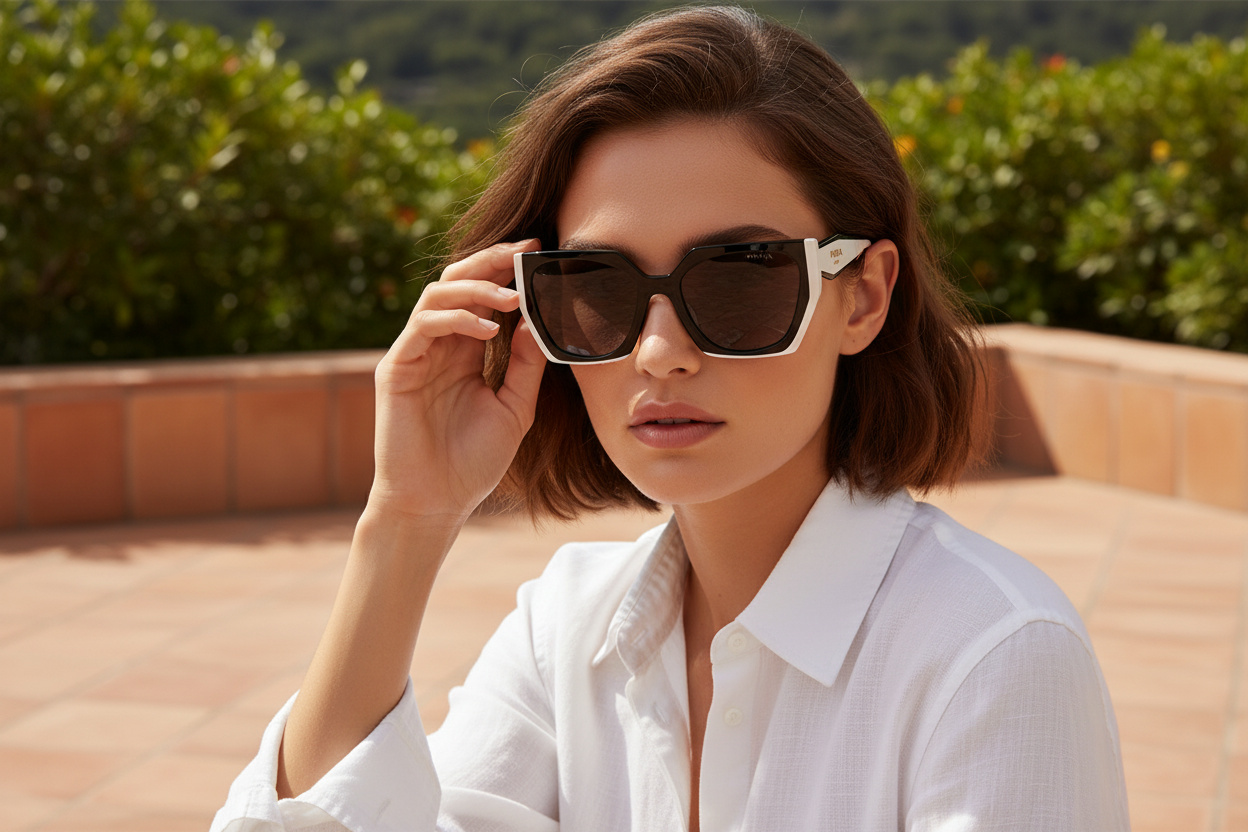 [glasses-front-view] Prada PR 15WS (09Q5S0)