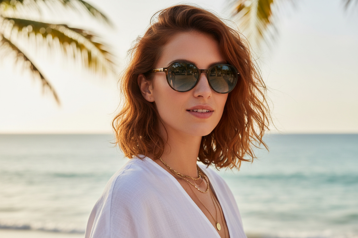 [glasses-front-view] Ray-Ban THALIA (RB2195 - 13163M)