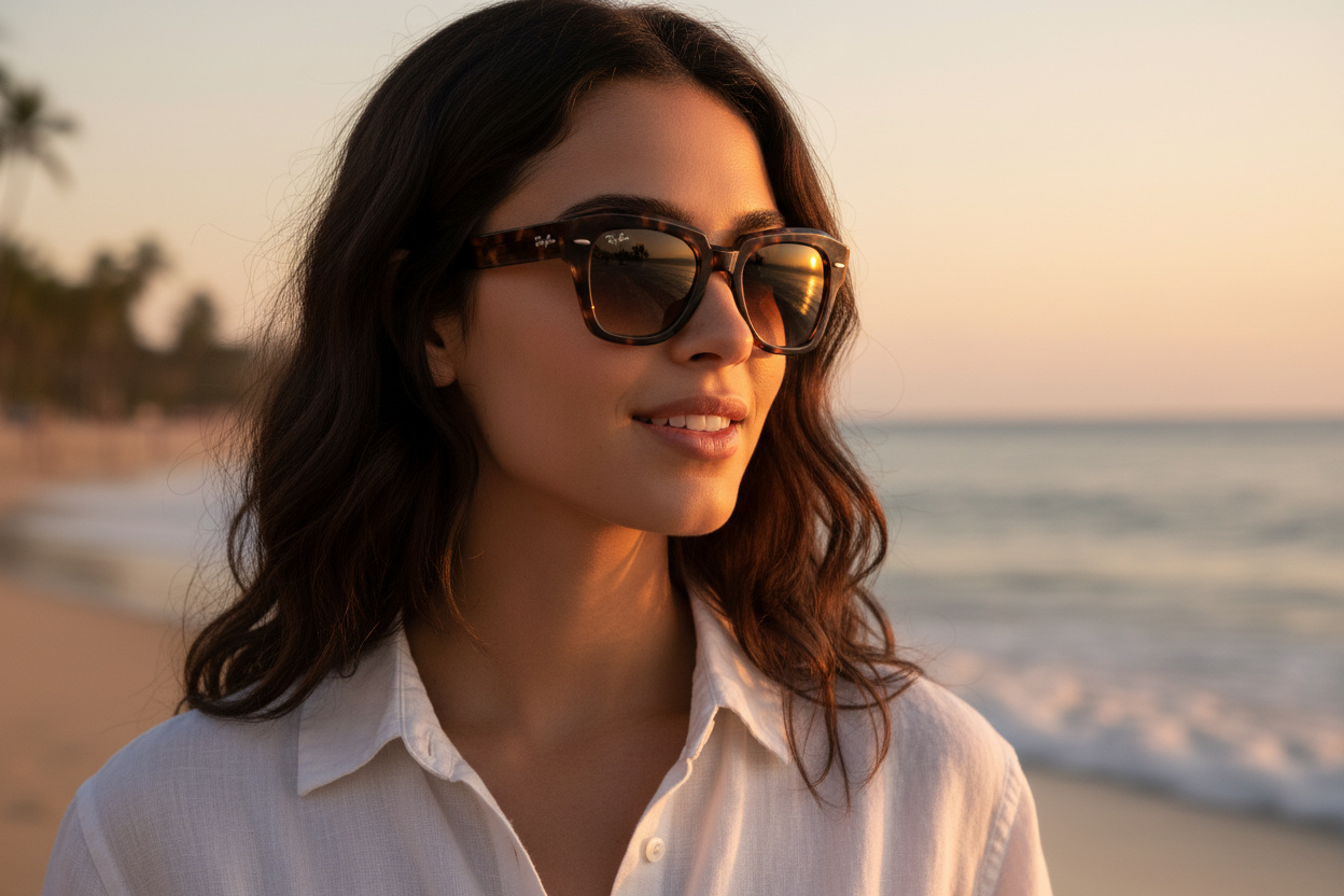 Framifrån Ray-Ban STATE STREET (RB2186 - 133451)