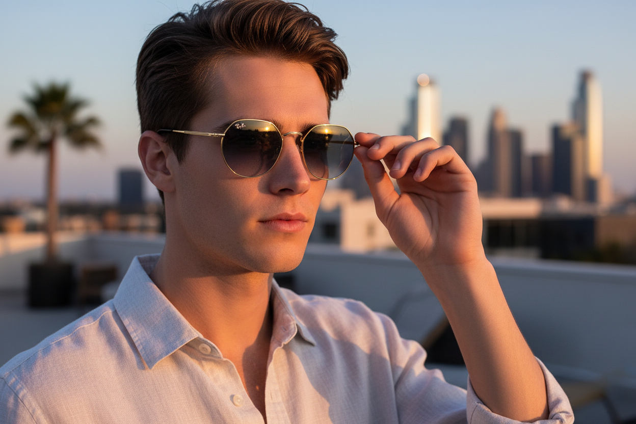 Elölnézet Ray-Ban JACK (RB3565 - 001/86)