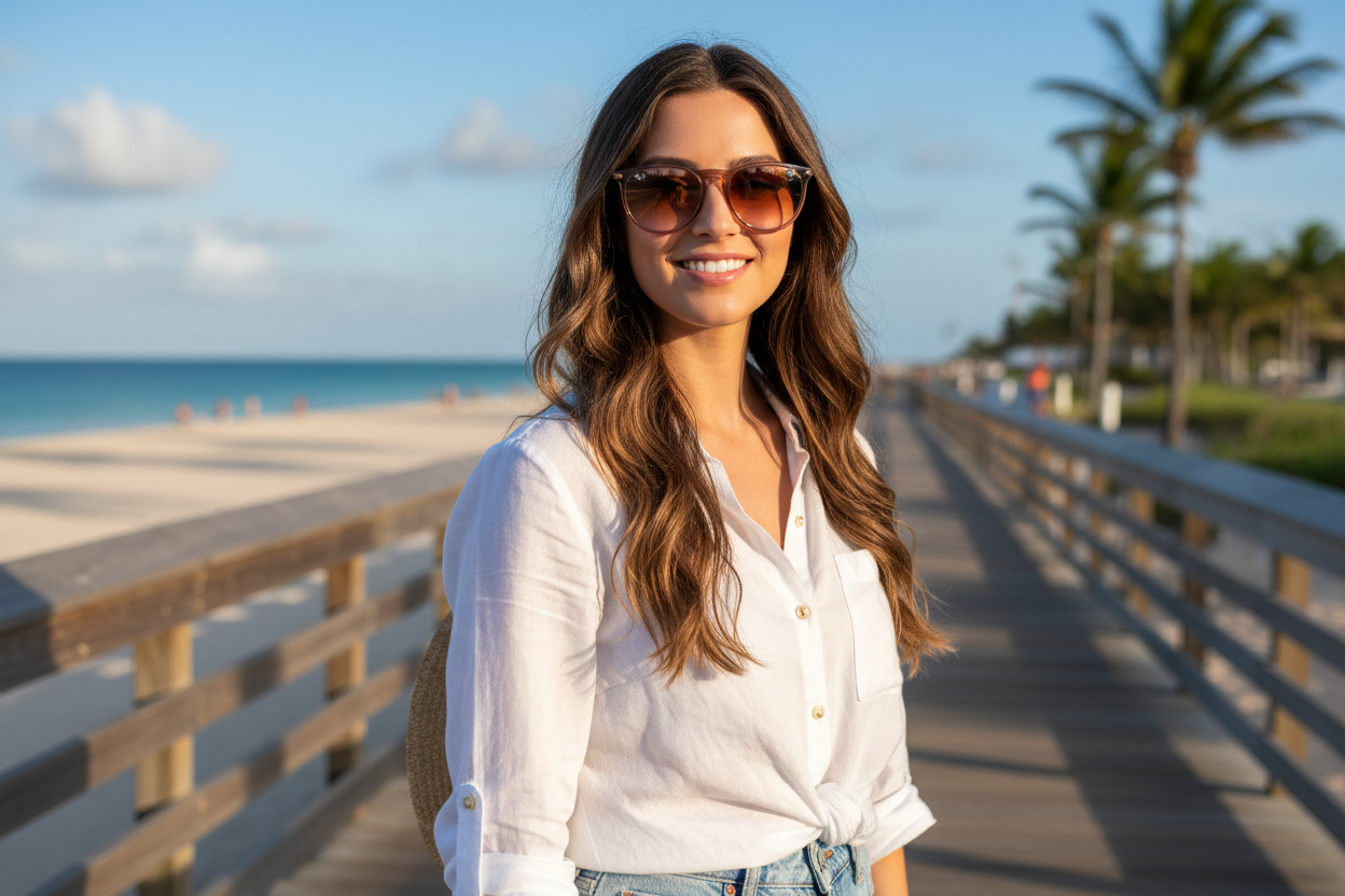 Vedere din față Ray-Ban ERIKA (RB4171 - 659013)