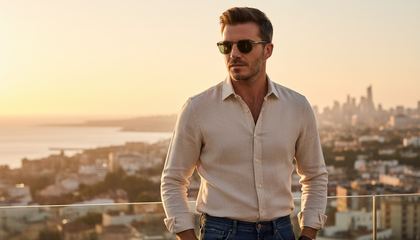Vista frontal David Beckham DB 1007/S (79U/QT)