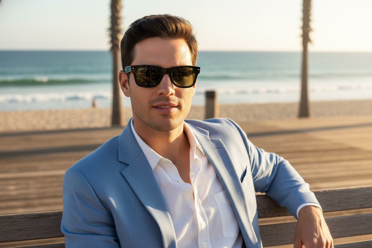 Vedere din față Ray-Ban MR BURBANK (RB2283 - 901/31)