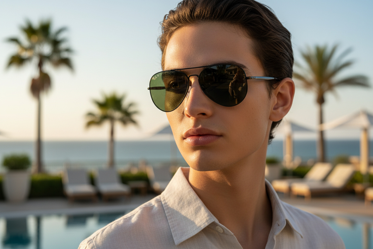 Framifrån Ray-Ban RB3675 (002/58)
