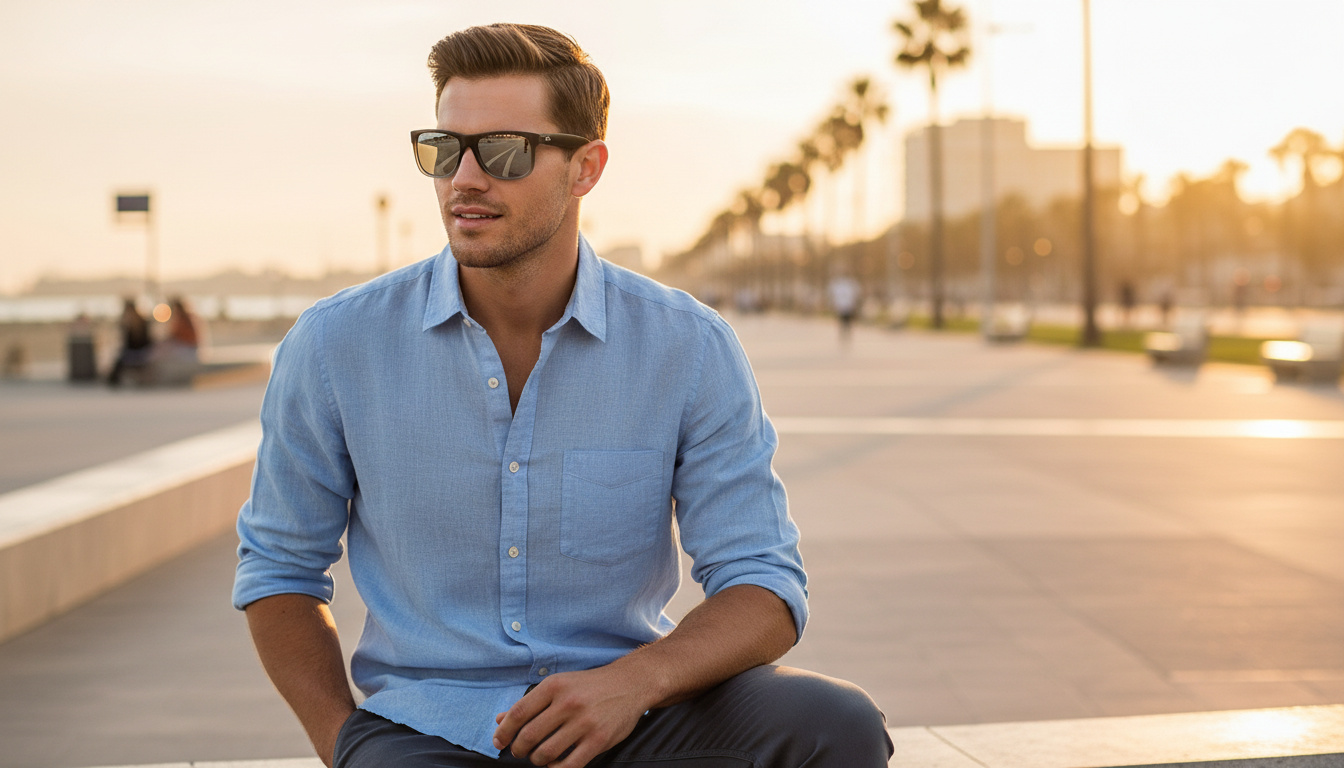 Vooraanzicht Ray-Ban JUSTIN (RB4165 - 852/88)