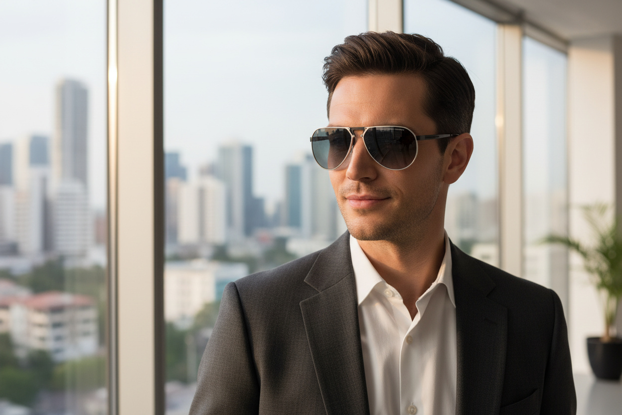 [glasses-front-view] Porsche Design P8938 (B)
