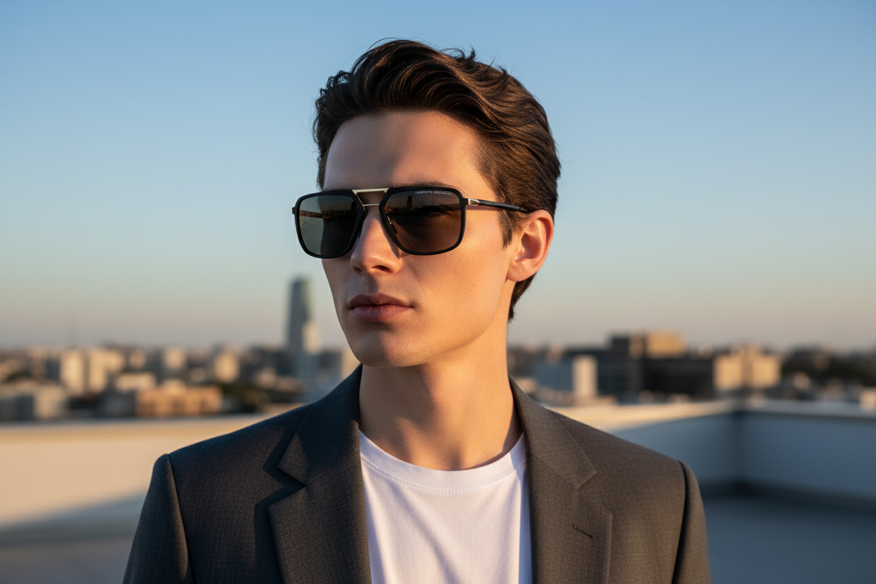[glasses-front-view] Porsche Design P8934 (D)