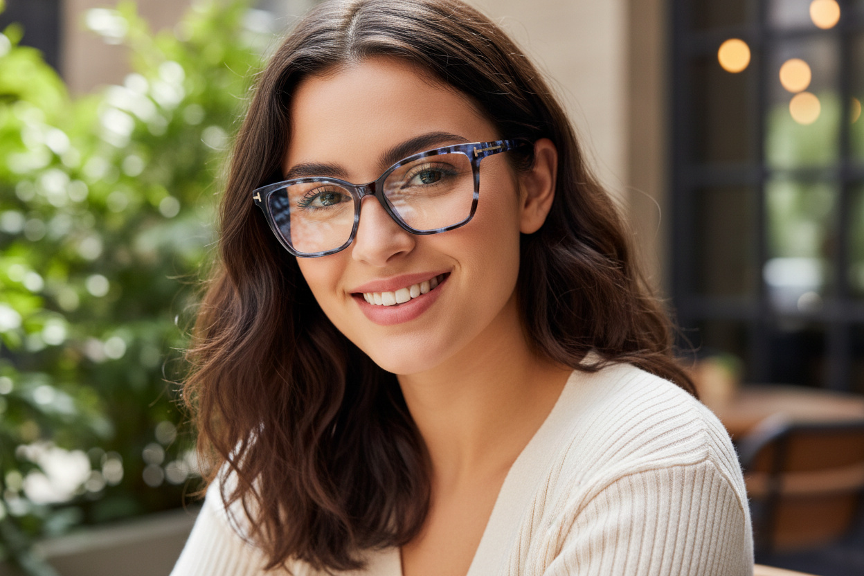 [glasses-front-view] Tom Ford FT5812-B (055)