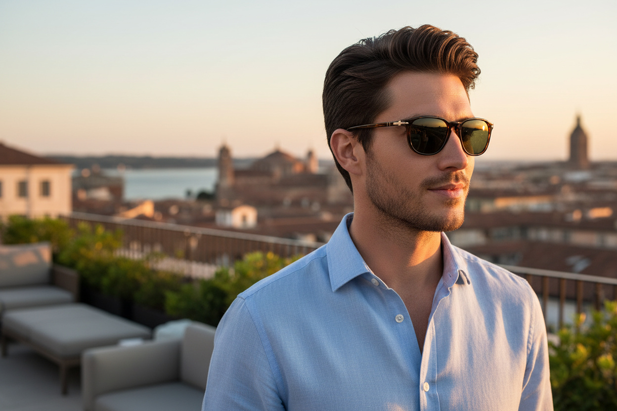 Framifrån Persol PO3019S (24/31)