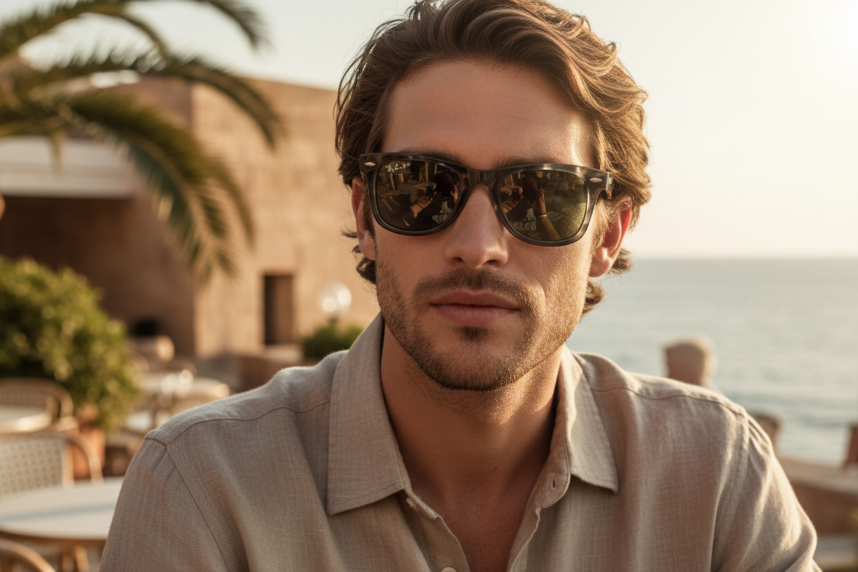Framifrån Ray-Ban WAYFARER (RB2140 - 1333G6)
