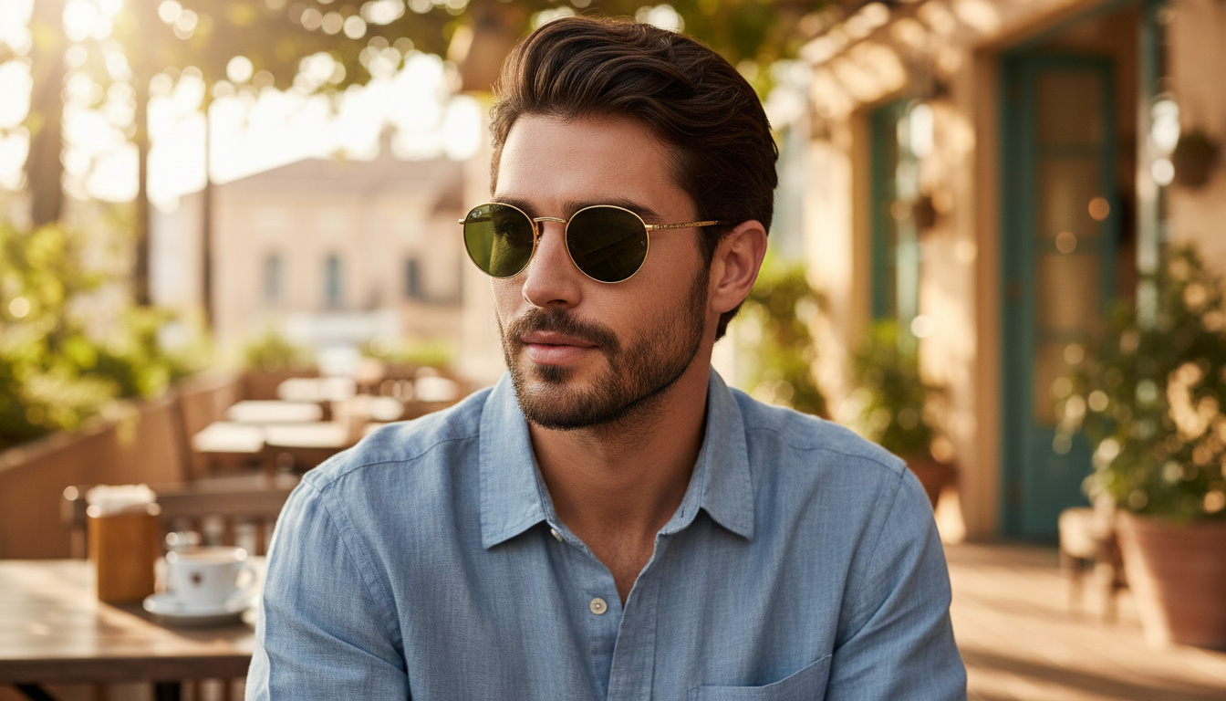 Vista frontal Ray-Ban NEW ROUND (RB3637 - 919631)