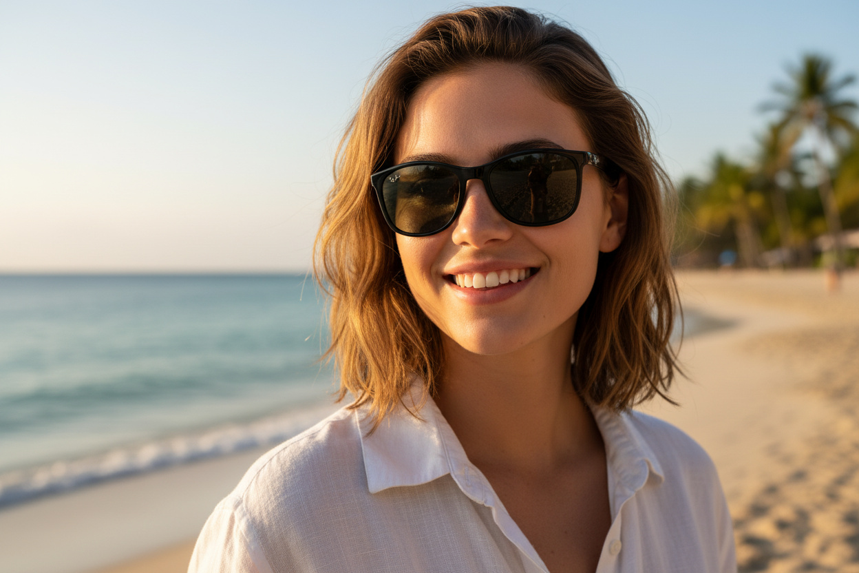 Vooraanzicht Ray-Ban RB4374 (601/31)