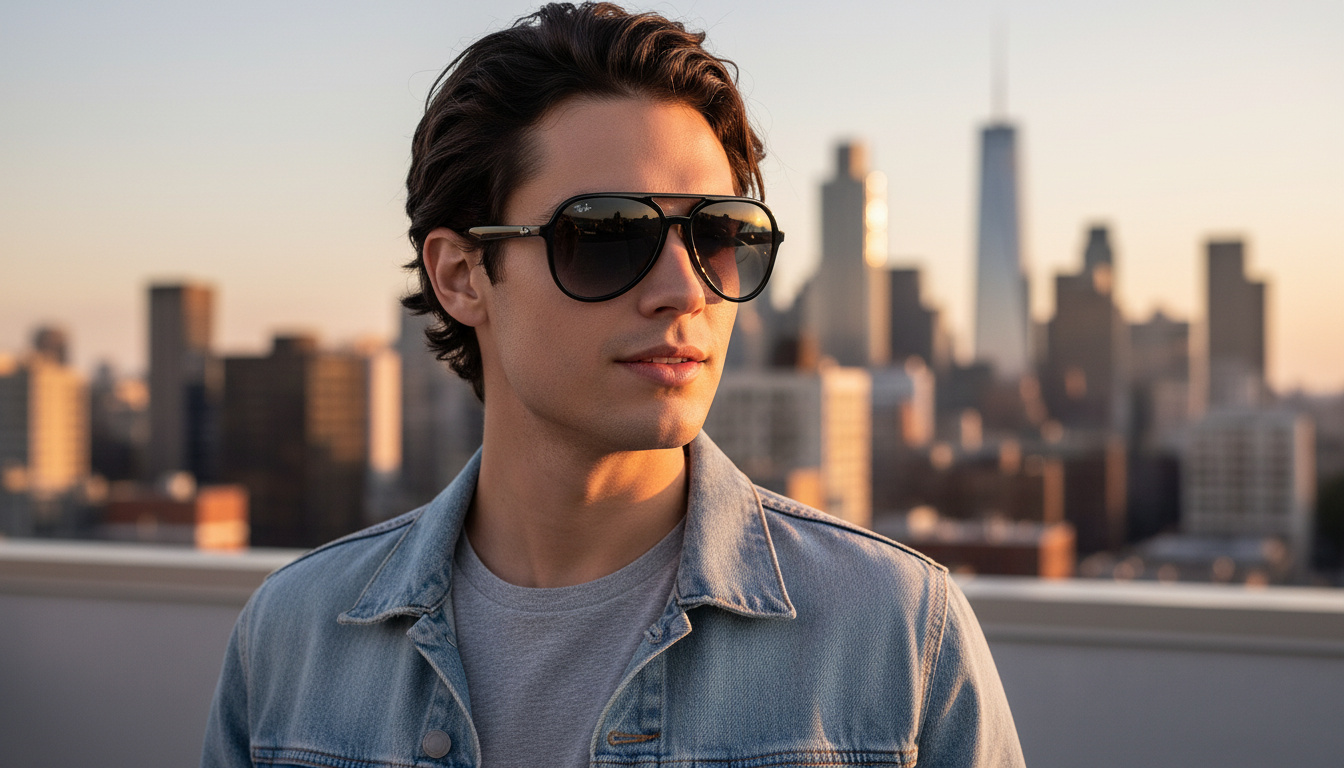 Vista frontal Ray-Ban RB4376 (601/8G)