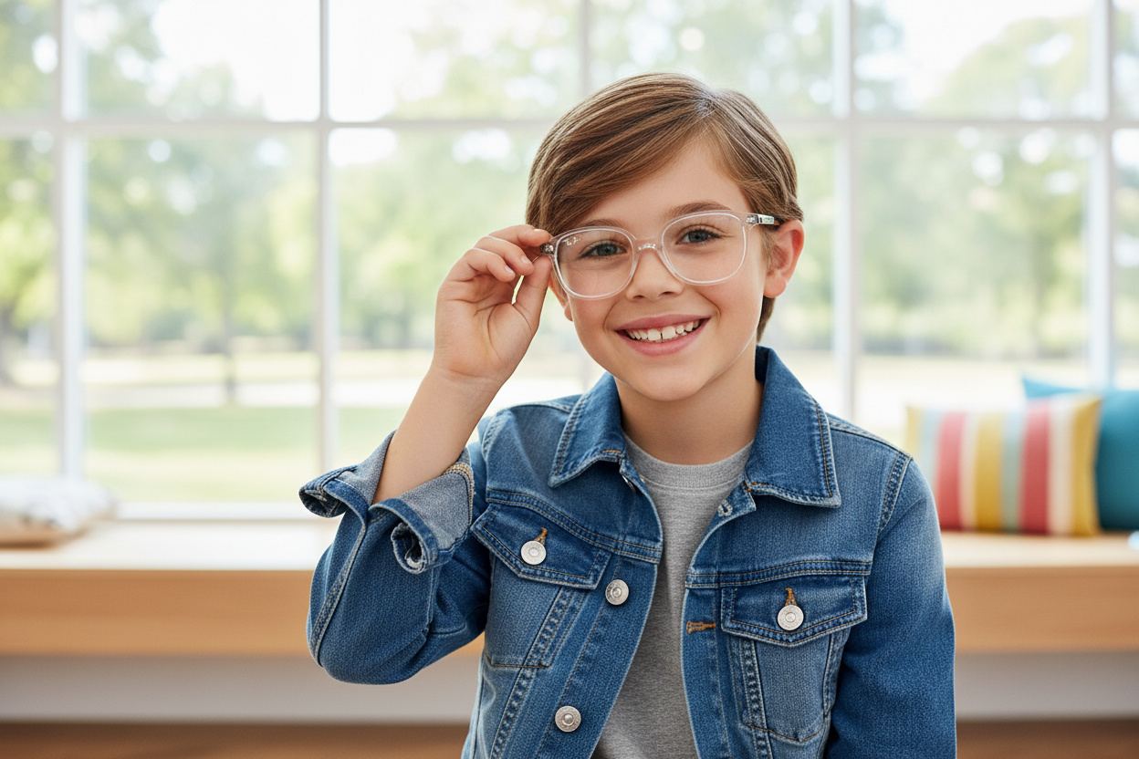 Vista frontal Ray-Ban Kids JUNIOR LEONARD (RY9093V - 3541)
