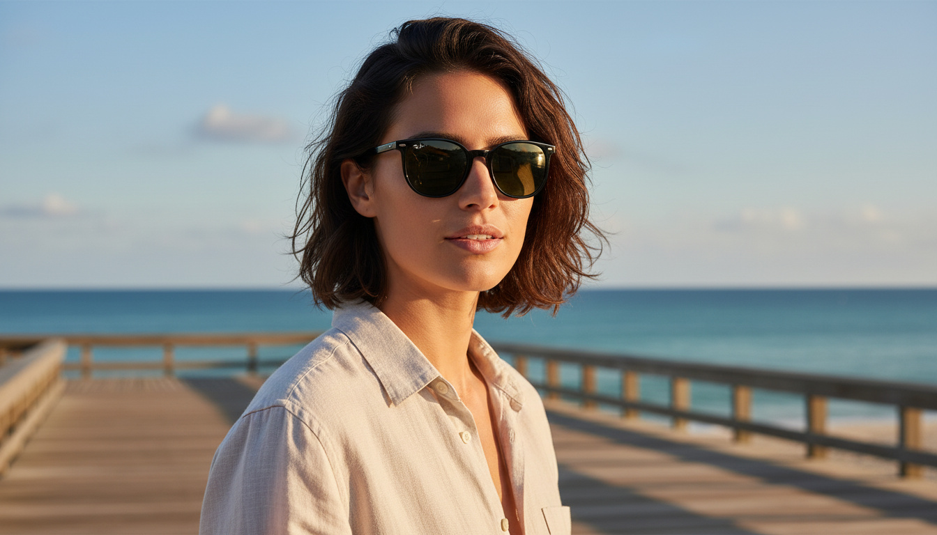 Vista frontal Ray-Ban ELLIOT (RB2197 - 901/31)