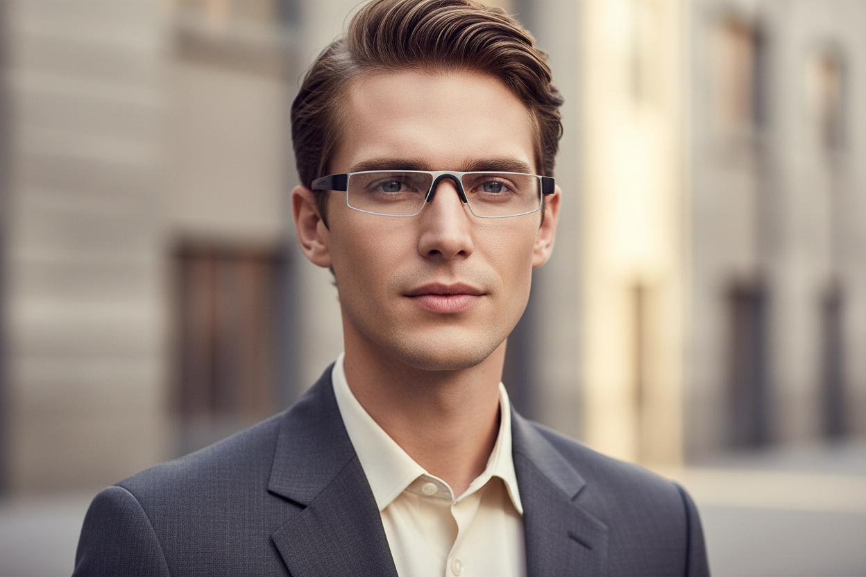 [glasses-front-view] Porsche Design P8814 (A)