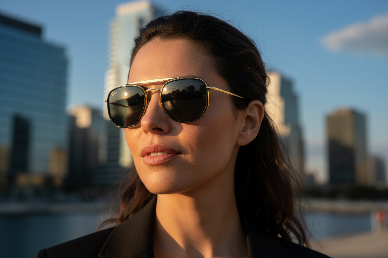 [glasses-front-view] Ray-Ban THE MARSHAL II (RB3648M - 9240B1)