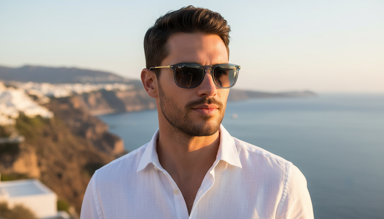 Vista frontal Ray-Ban CHRIS (RB4187 - 6592T3)